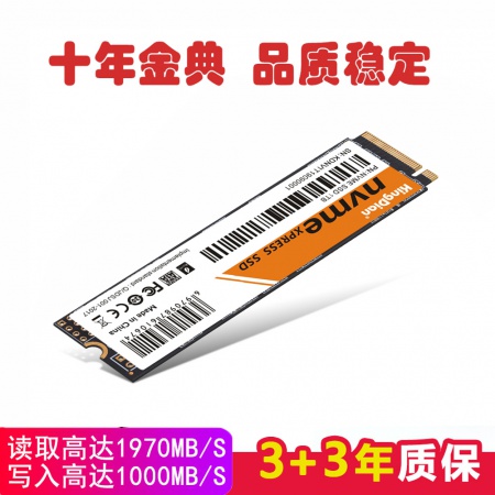 【全国联保】金典256G  NVMe 3.0固态硬盘